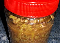 Chia marmeláda s rebarborou a meduňkou