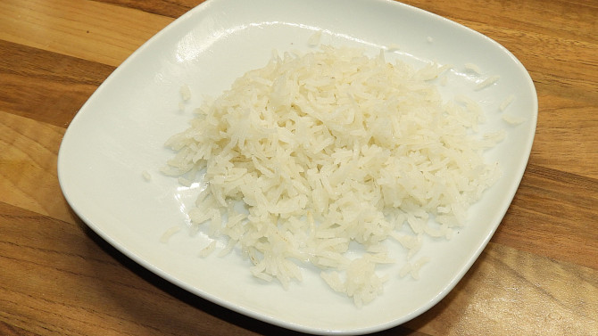 Klasická rýže z trouby, Hotová rýže