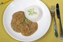 Kuřecí korma s kari