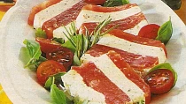 Rajčatové želé s mascarpone