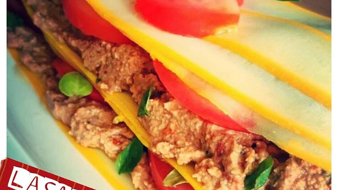 Raw lasagne