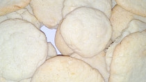 Sušenky s bílou čoko