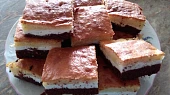Tříbarevný koláč z dvojího těsta, Můj první pekařský pokus