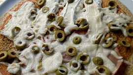 Blesková tortillová "pizza"