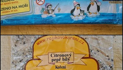 Filé z tresky na citronovém pepři a kmínu