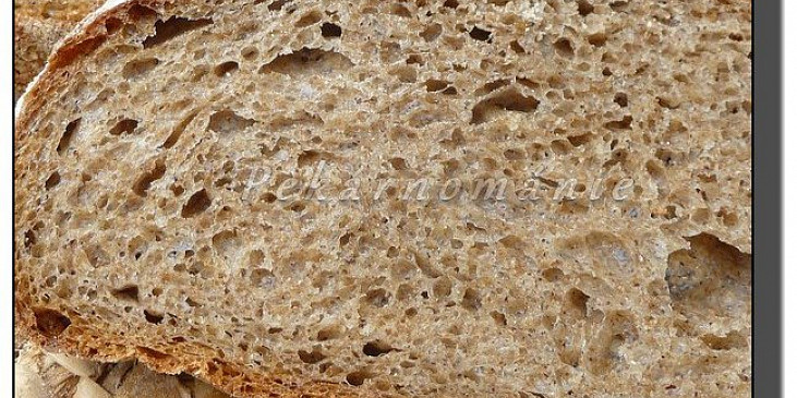 Grahamový chléb (s prefermentem)