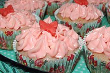 Jahodové muffiny / cupcaky