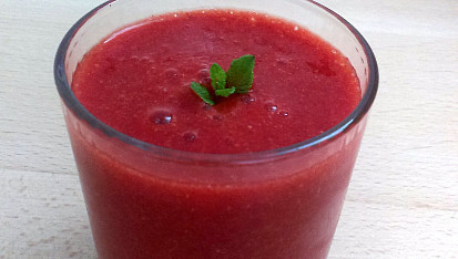 Jahodové smoothie