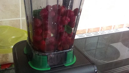 Jahodové smoothie
