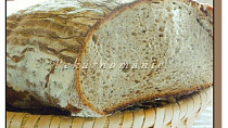 Kváskový podmáslový chléb