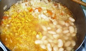 Polévka Minestrone, italská