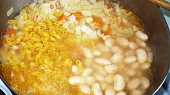Polévka Minestrone, italská