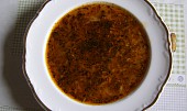 Polévka z hlívy á la "dršťkovka"