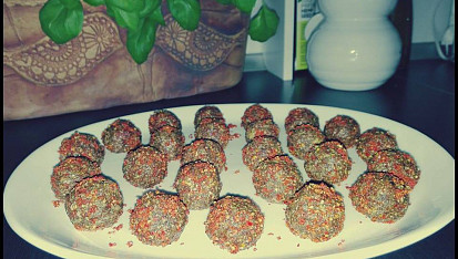 Proteinové kuličky bez lepku, cukru a laktozy, Proteinové kuličky bez lepku, cukru a laktozy