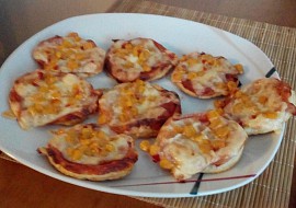 Rychlá minipizza (Hotova pizza)