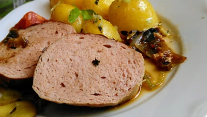 Šlehaná a jemná kuřecí sekaná