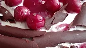 Smetanovo-višňový dort podle Lenky