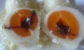 Tvarohové meruňkové knedlíky s čokoládou