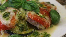 Vepřové medailonky "Caprese"