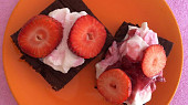 Banánové brownies s proteinem