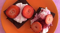 Banánové brownies s proteinem