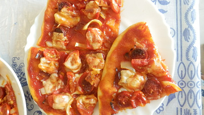 Domácí luxusní pizza