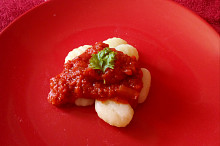 Gnocchi s rajčatovou omáčkou
