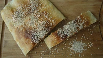 Houbový štrúdl
