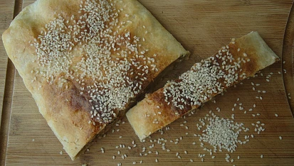 Houbový štrúdl