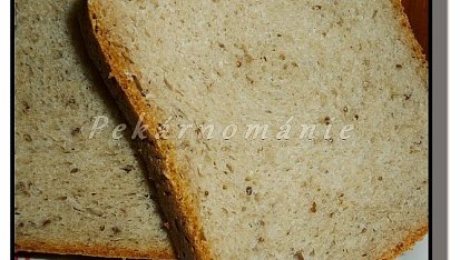 Pšenično-žitný chléb s vařeným bramborem a celozrnnou moukou