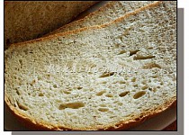 Pšeničný chleba s dvoustupňovým kváskem poliš