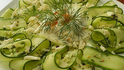 Svěží carpaccio