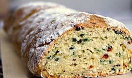 Italský cuketovo-semínkový chléb