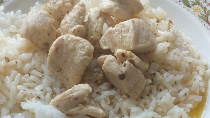 Kuřecí maso s rýží