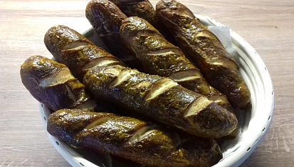 Louhované bagetky