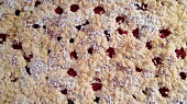 Malinovo - borůvkový koláč na lžíce