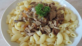 Švýcarské houbové ragú