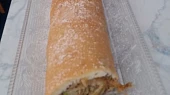 Blesková jablková roláda