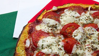 Cuketová pizza přirozeně bezlepková