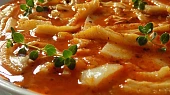 Dršťková polévka s bramborami