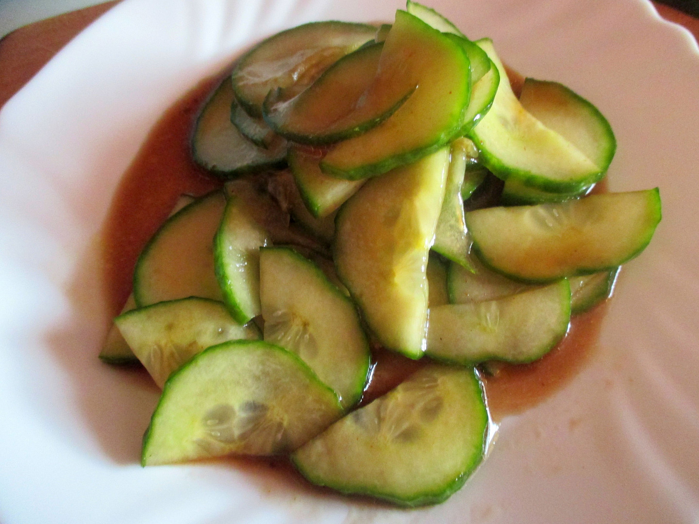 Khmérský okurkový salát