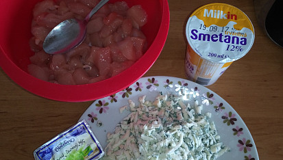 Kuře na Nivě (od tchýně)