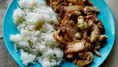 Kuřecí kung pao z letáku Albert