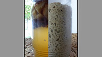 Kvásek z fermentované ovocné vody