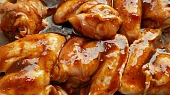 Marinovaná křidélka, Nachystáno do trouby