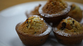 Recept na rychlé muffiny s kousky čokolády