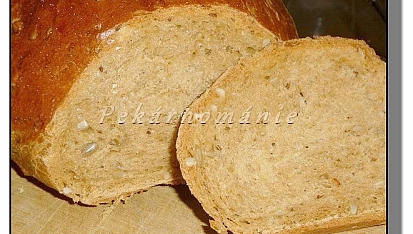 Slunečnicový chleba s omládkem