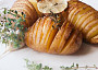 Citronové brambory Hasselback