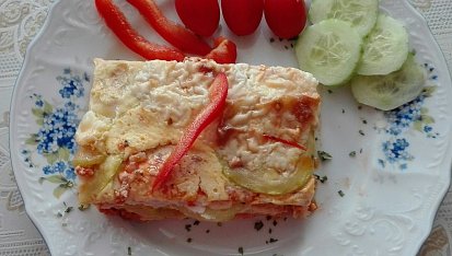 Lasagne z cukety