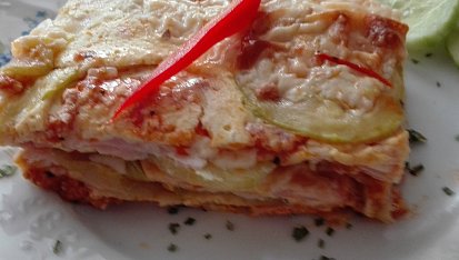 Lasagne z cukety